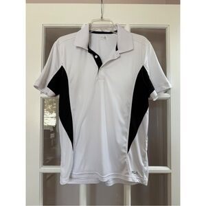Fila White & Black Golf Polo T-Shirt